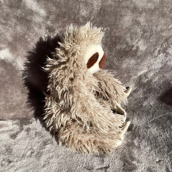 Wild Republic Sloth Plush 18" Shaggy 3 Toed Tan Stuffed Animal Toy Jungle Zoo - Picture 13 of 14